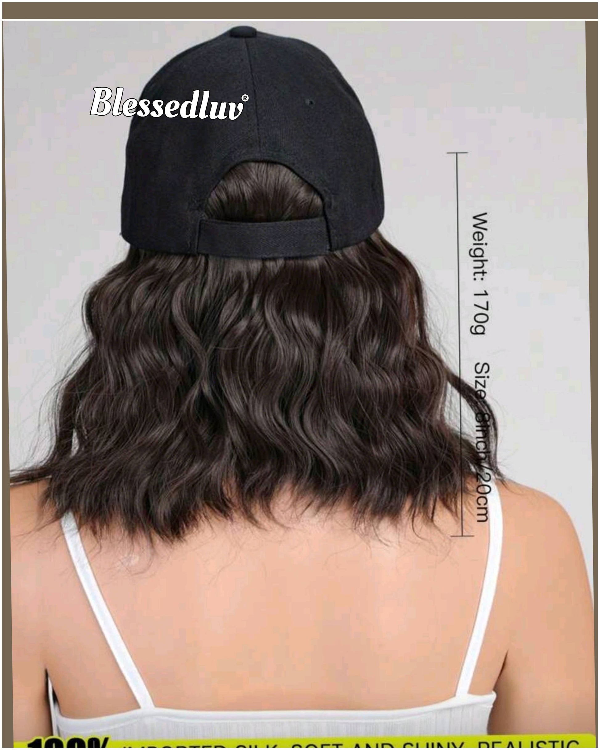 Melody Cap Wig - Synthetic Hair-WIG-Blessedluv.com-Brazilianweave.com