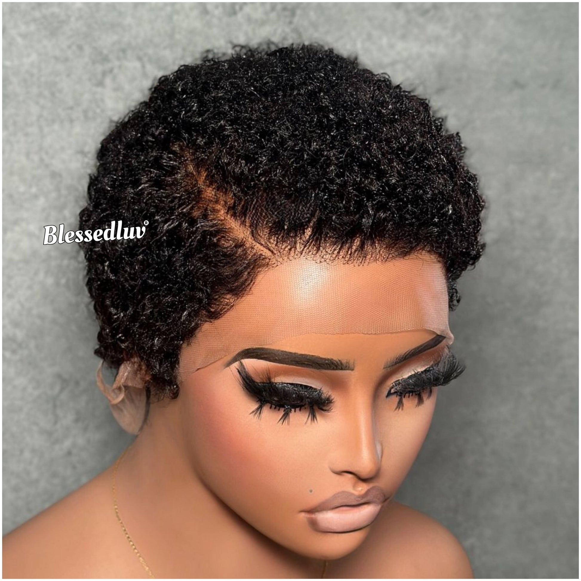 Lydia – Pixie Cut Glueless Full Lace Wig, Ready to Wear-Blessedluv.com-Brazilianweave.com