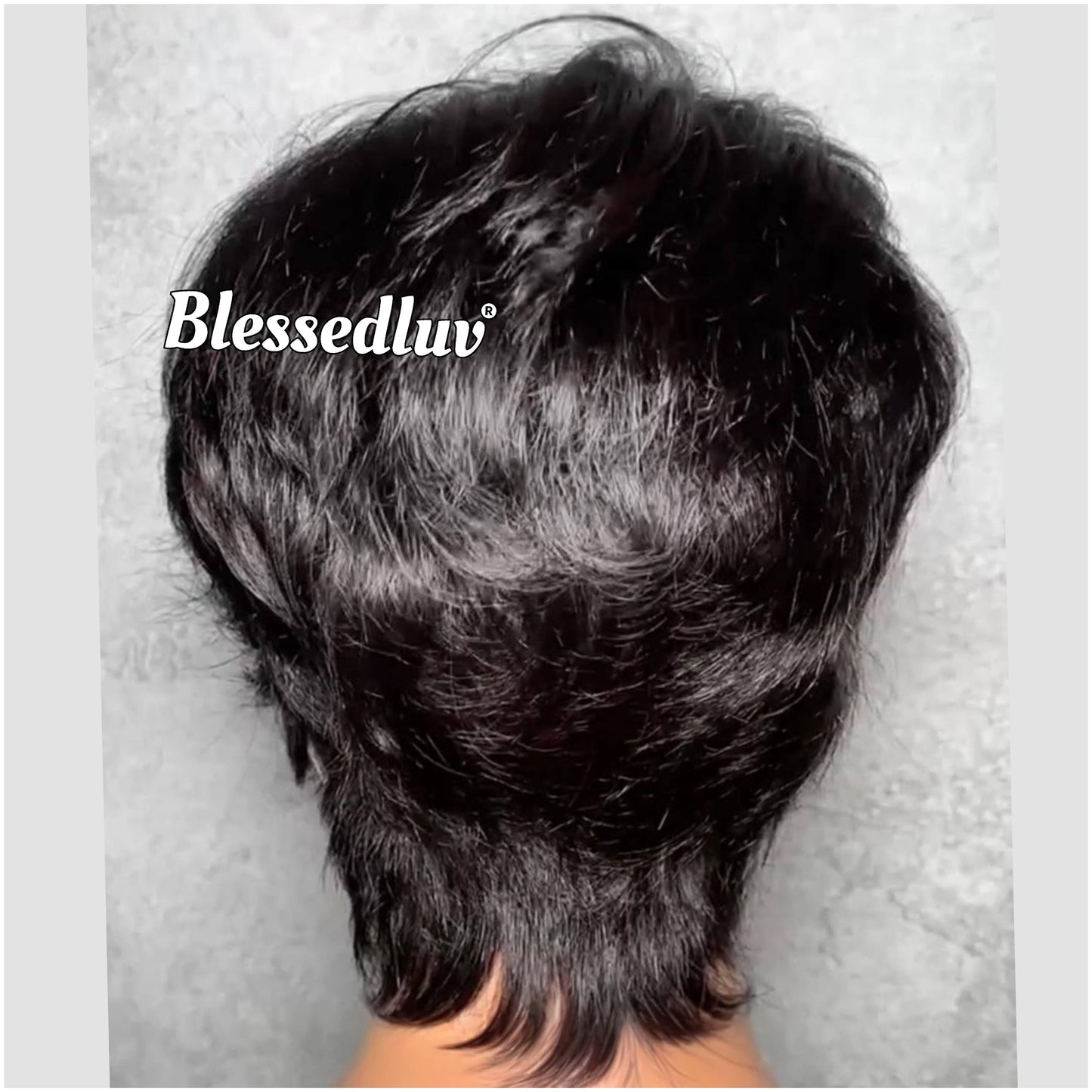 Irena – Pixie Cut Glueless Full Lace Wig, Ready to Wear-Blessedluv.com-Brazilianweave.com
