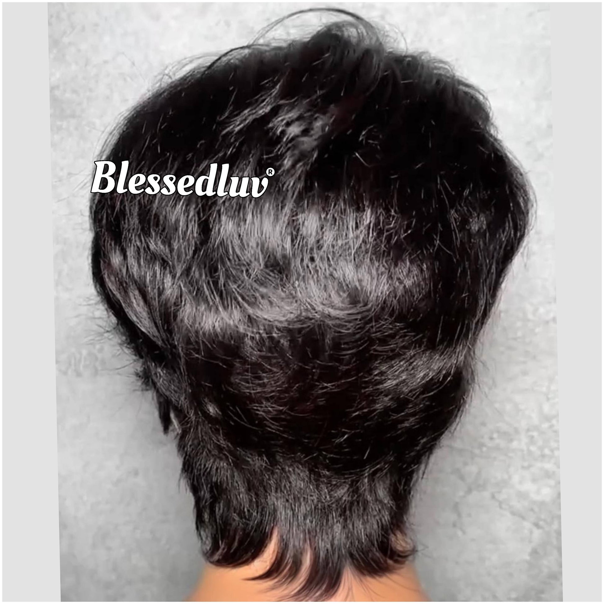 Irena – Pixie Cut Glueless Full Lace Wig, Ready to Wear-Blessedluv.com-Brazilianweave.com