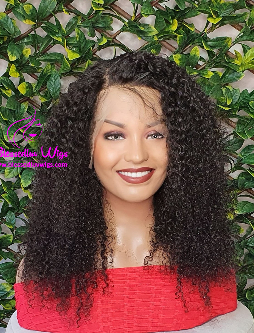 Ayla - Tight Curls Lace Frontal Wig-sold-www.brazilianweave.com-Brazilianweave.com