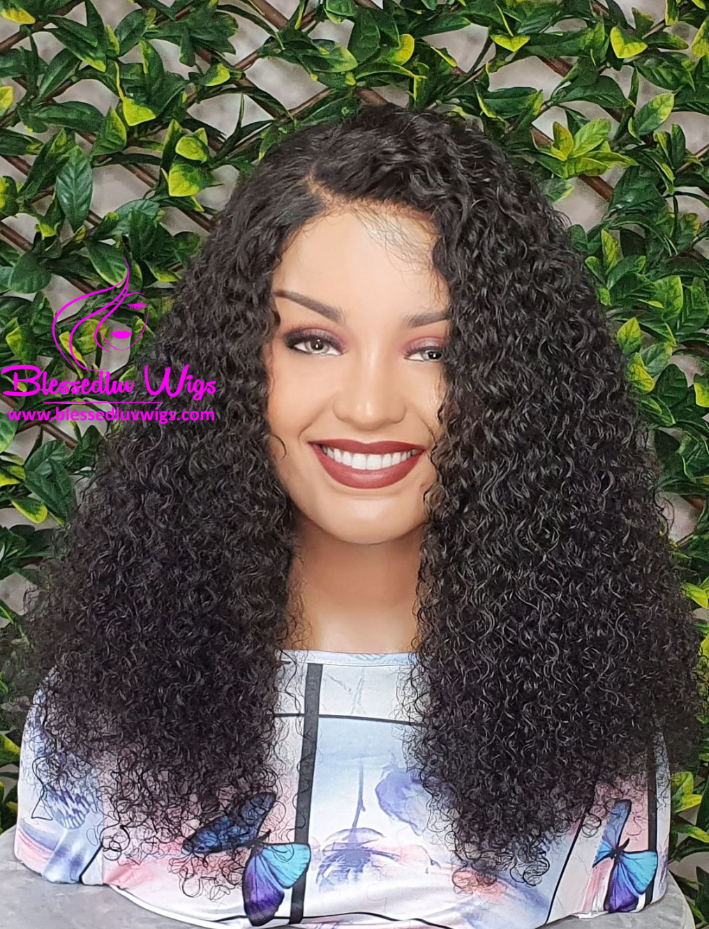 Peyton - Tight Curls Lace Closure Wig- Small Cap-www.brazilianweave.com-Brazilianweave.com
