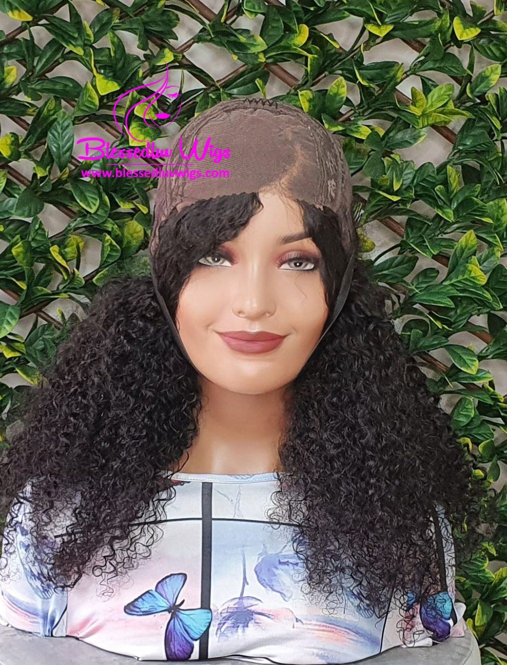 Peyton - Tight Curls Lace Closure Wig- Small Cap-www.brazilianweave.com-Brazilianweave.com