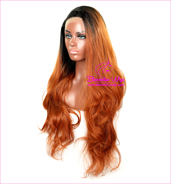 Kimora - Diva Ombre Chestnut Lace Front Wig-Brazilianweave.com-Brazilianweave.com