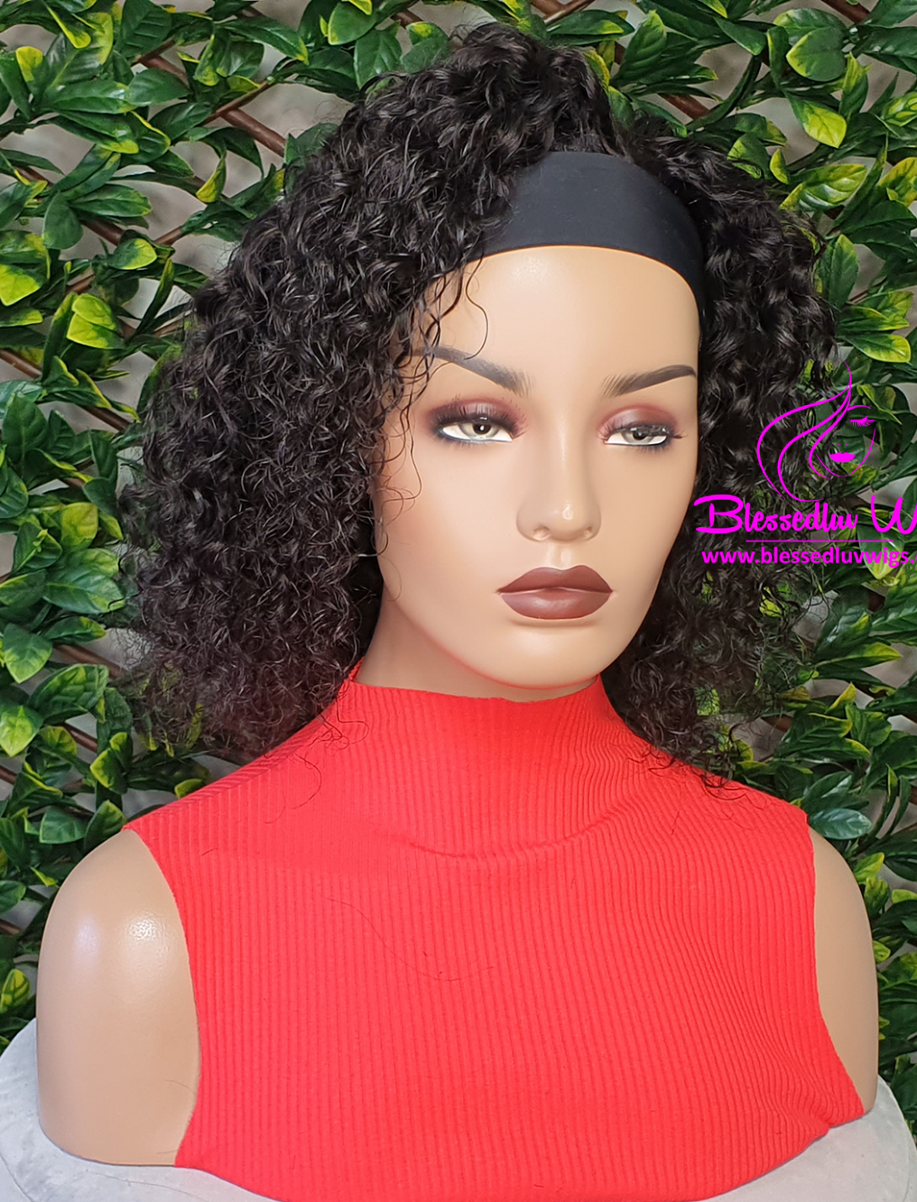 Ellie - Brazilian Curly Headband Wig-www.brazilianweave.com-Brazilianweave.com