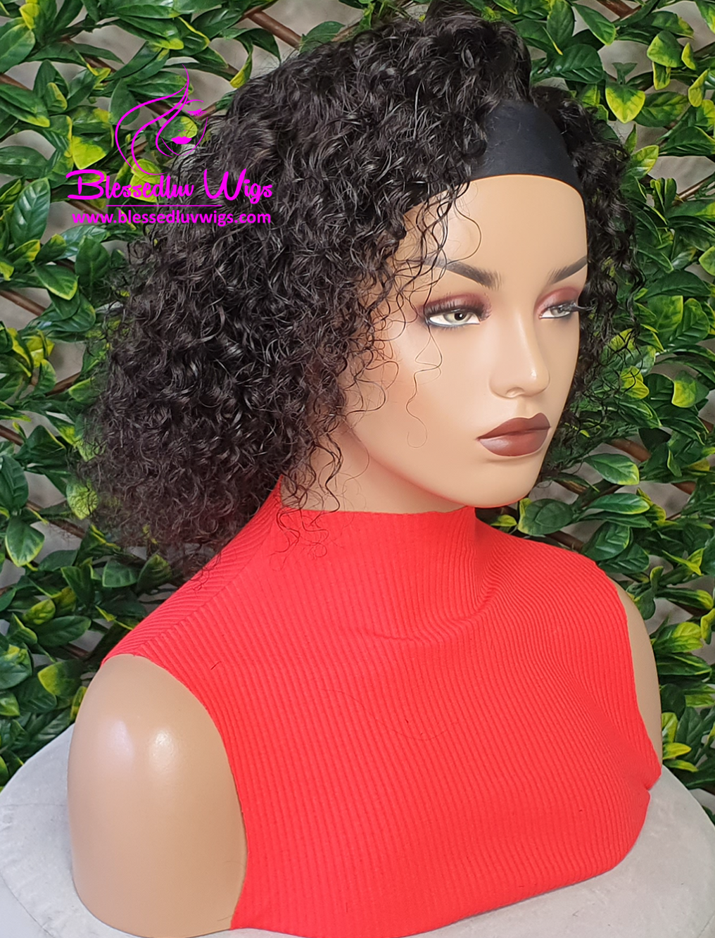 Ellie - Brazilian Curly Headband Wig-www.brazilianweave.com-Brazilianweave.com