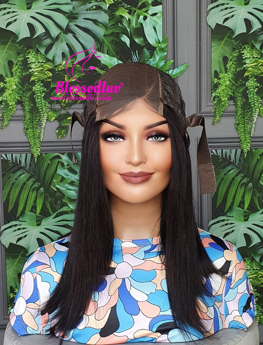 Shelly - Brazilian Bob Lace Wig-Wigs-www.blessedluv.com-Brazilianweave.com
