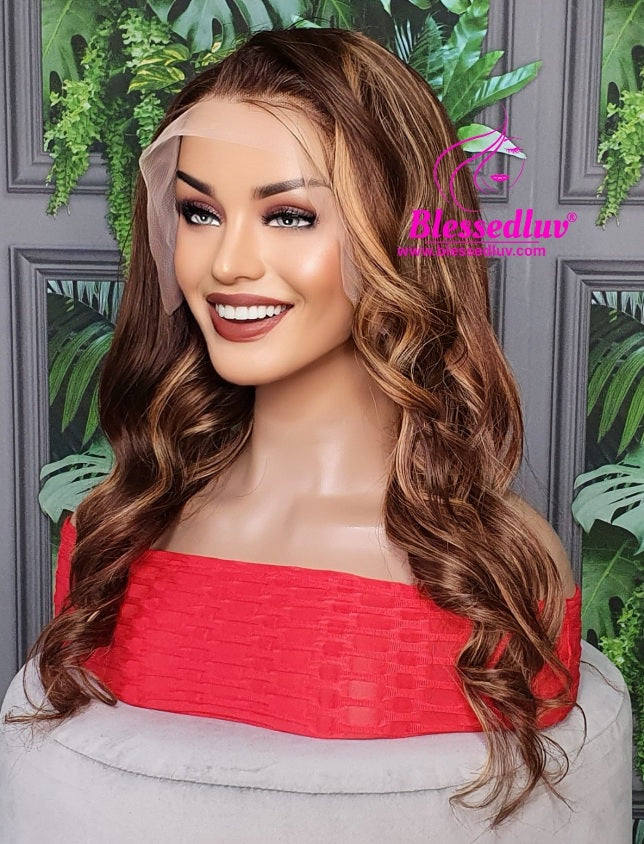 Katie - Highlights Lace Front Wig-www.blessedluv.com-Brazilianweave.com
