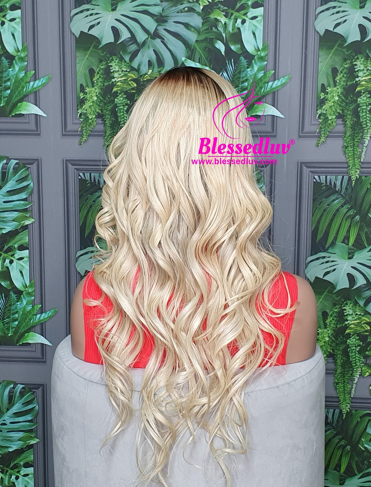 Crystal - Ombre Blonde European Hair - Silk Top Lace Wig-www.brazilianweave.com-Brazilianweave.com