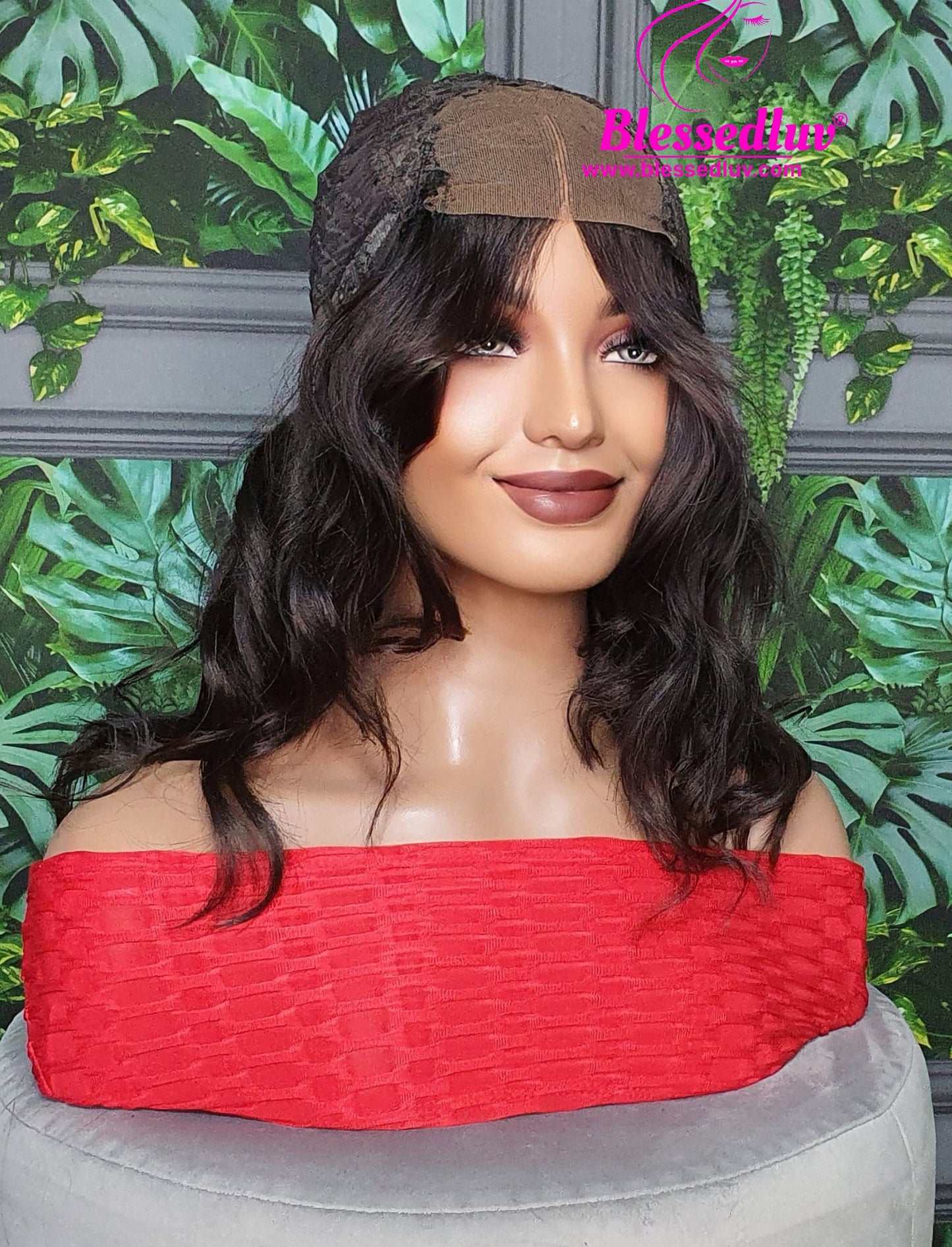 Mel - Brazilian Lace Closure Wig-www.blessedluv.com-Brazilianweave.com
