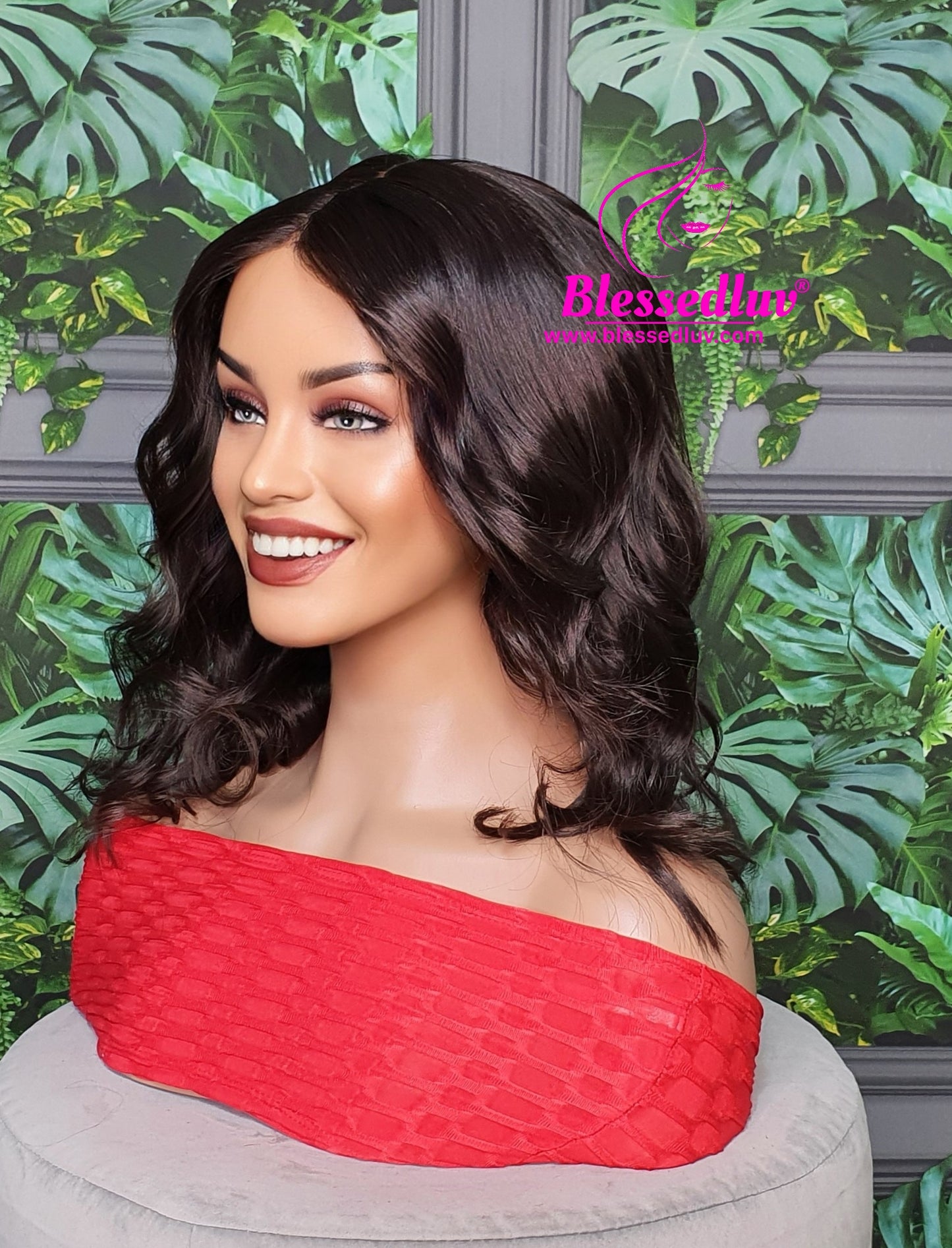 Mel - Brazilian Lace Closure Wig-www.blessedluv.com-Brazilianweave.com
